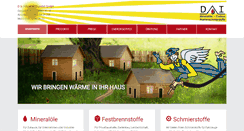 Desktop Screenshot of di-mineraloele.de