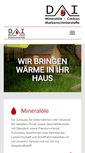 Mobile Screenshot of di-mineraloele.de